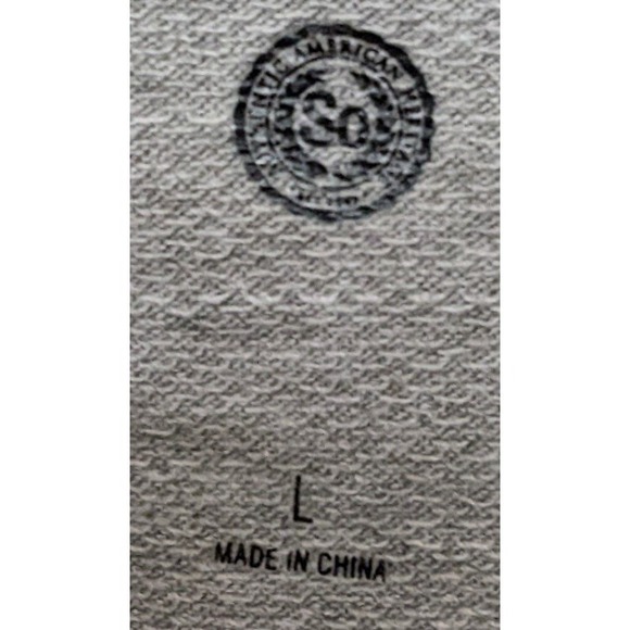 SO Womens Graphic Sleeveless Muscle Tank Top Size L Gray Active Athletic Running - Picture 3 of 4